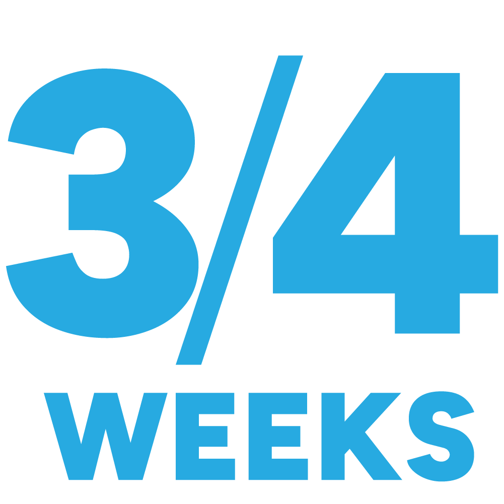 3-4&nbsp;Weeks Feature Logo