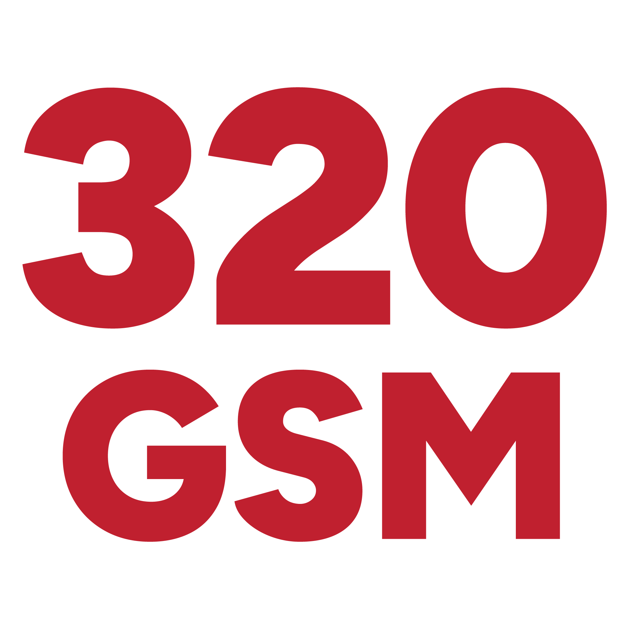 320-GSM Feature Logo
