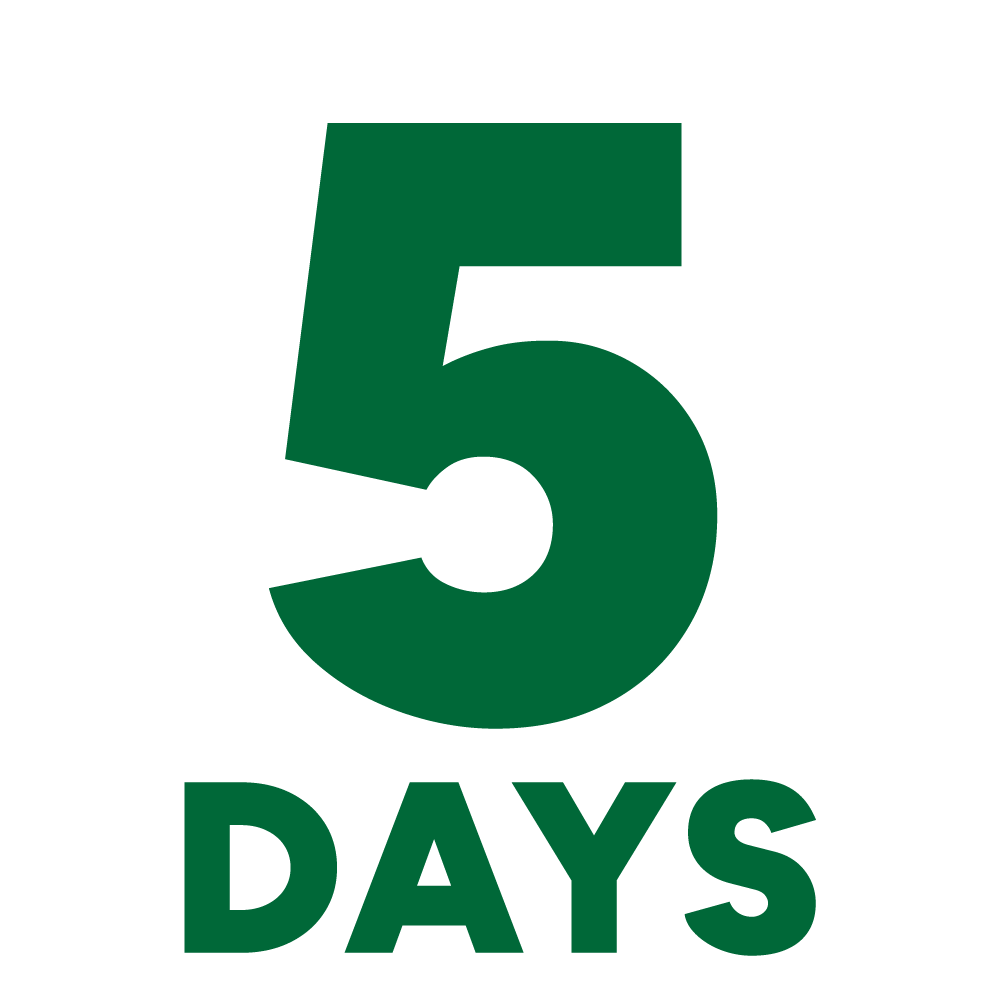 5&nbsp;Working&nbsp;Days Feature Logo