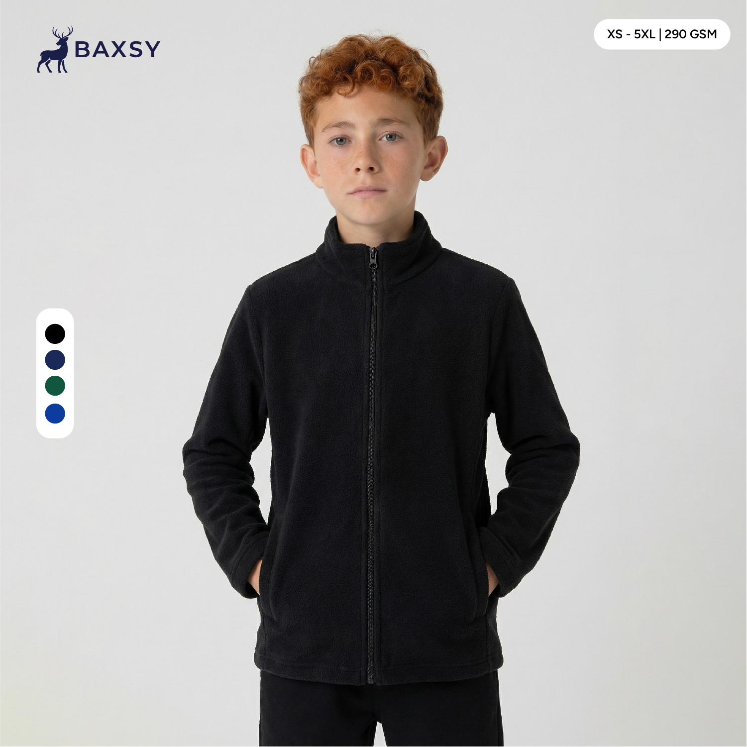 Youth Everest Polar Fleece Full Zip