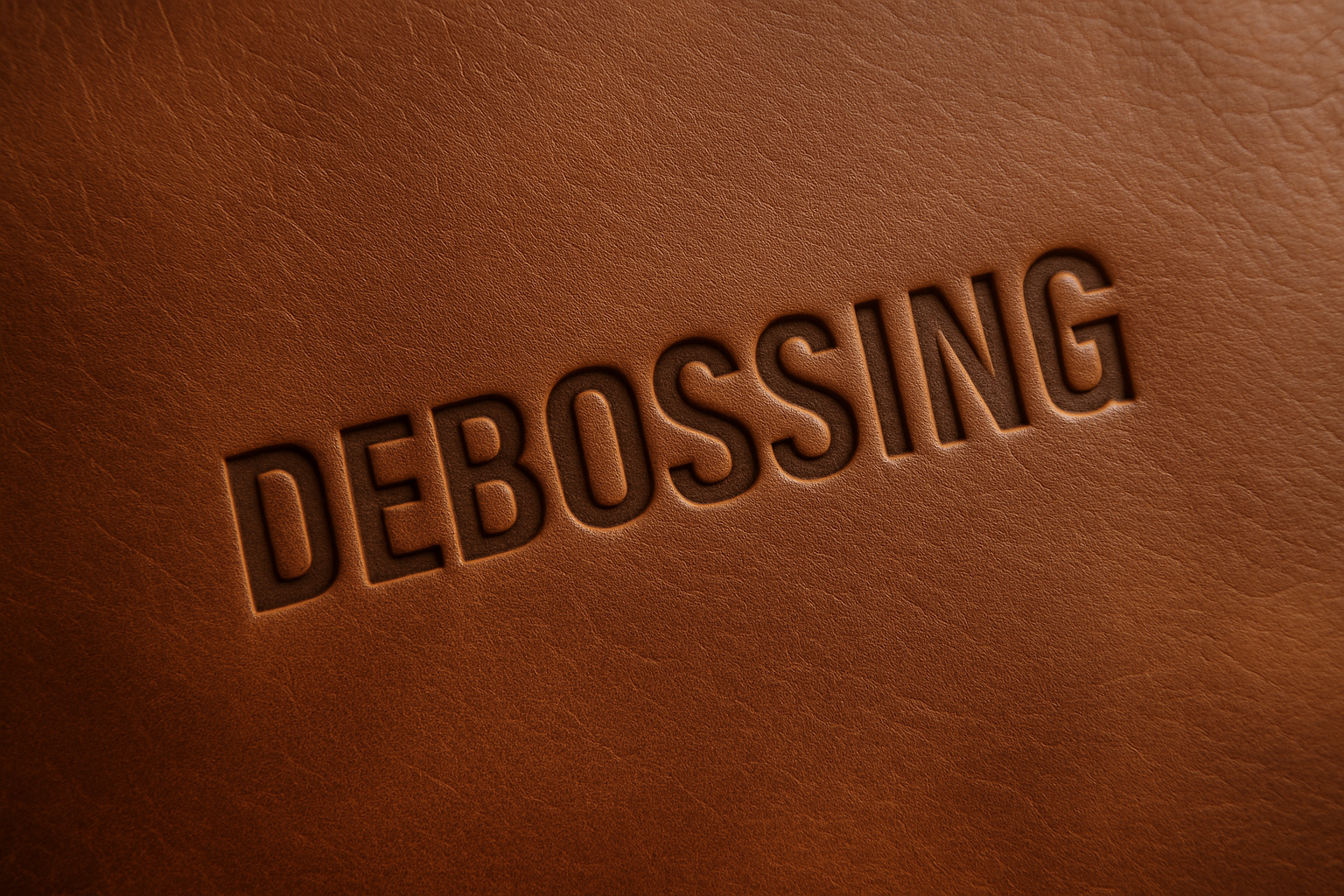 Debossing